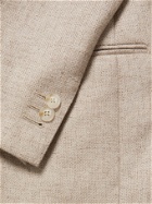 Saman Amel - Linen and Wool-Blend Blazer - Neutrals