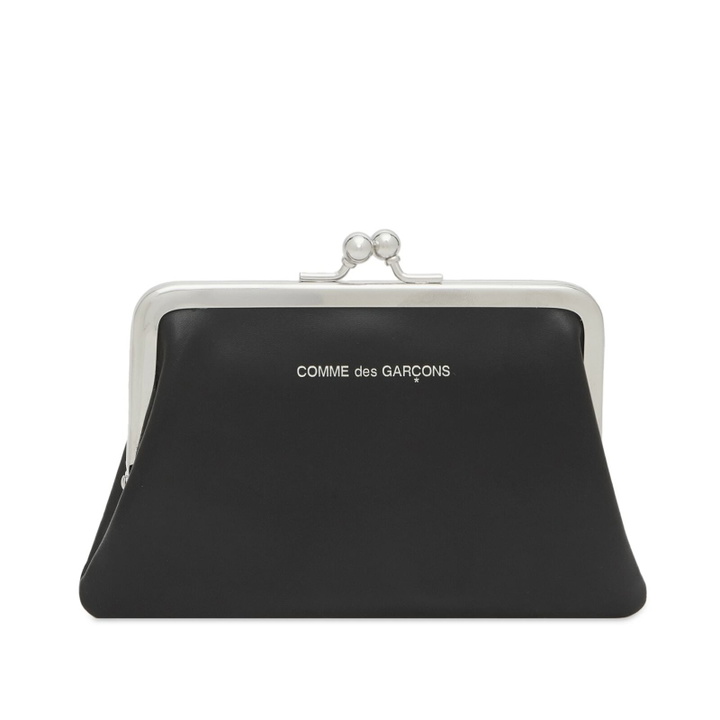 Photo: Comme des Garçons Women's Wallet Kiss Clasp Purse in Black 