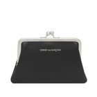 Comme des Garçons Women's Wallet Kiss Clasp Purse in Black 