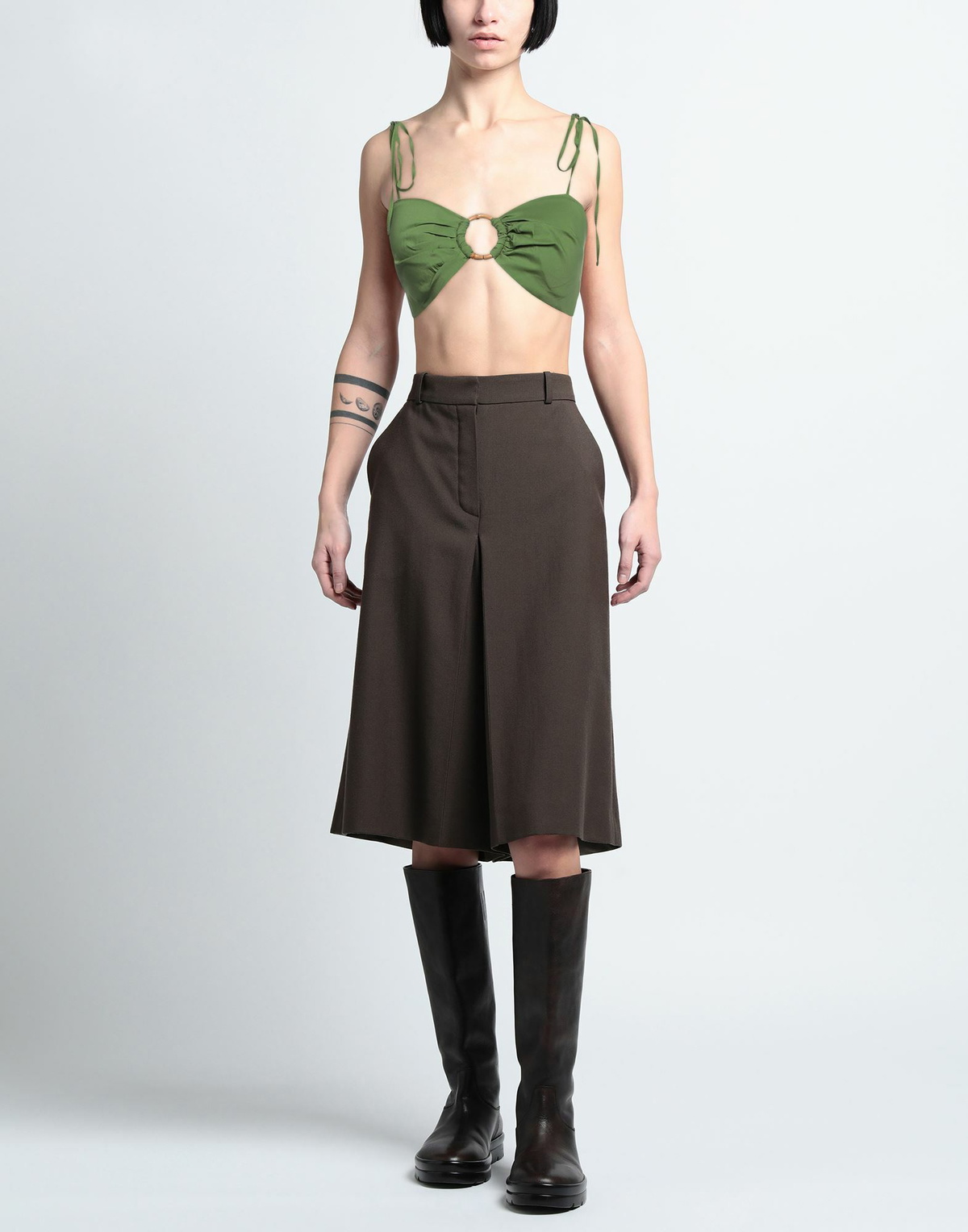 Jijil Womens Top in Green