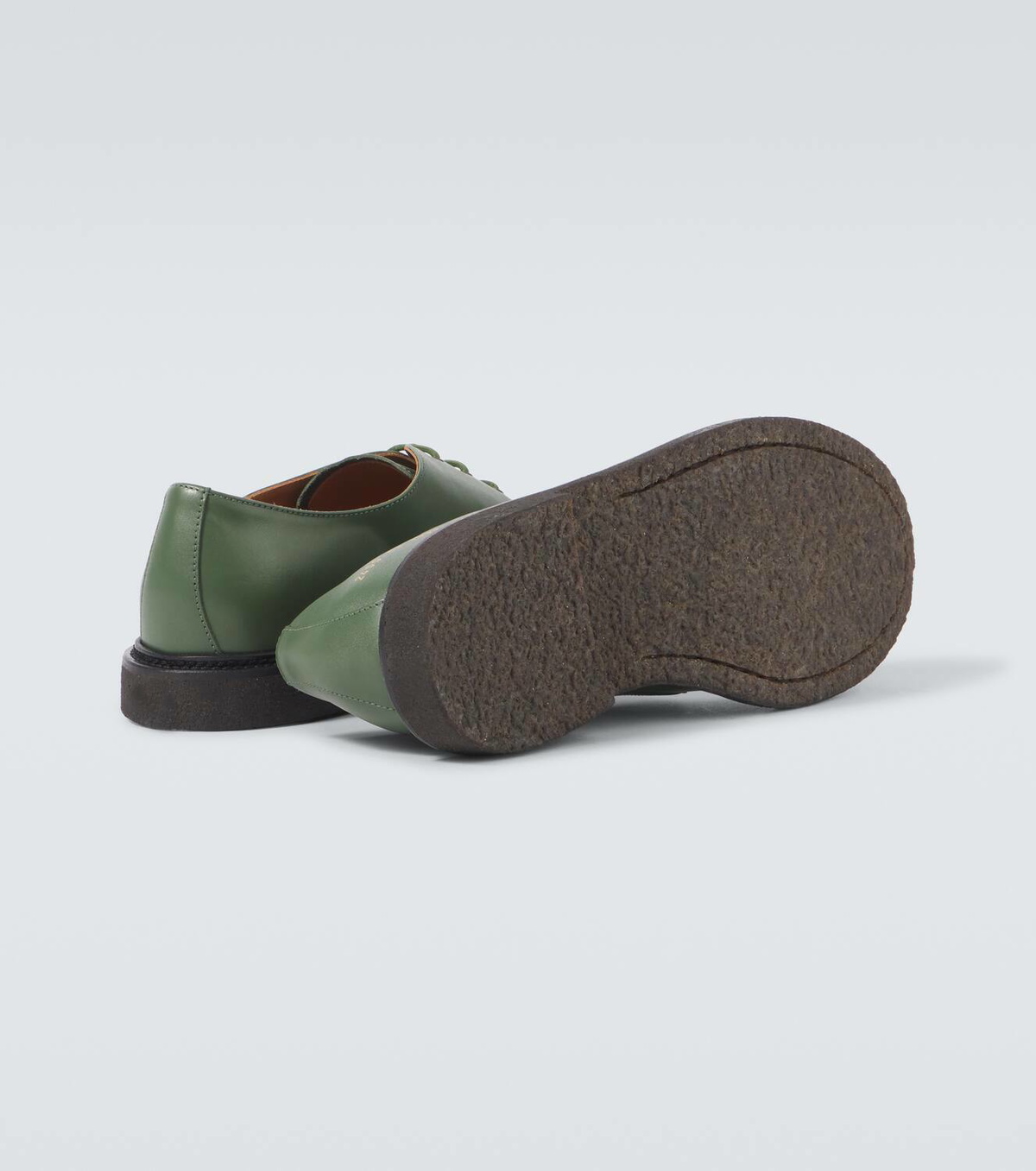Common Projects Officers leather Derby shoes