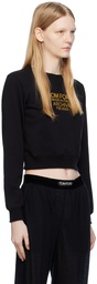 TOM FORD Black Printed Sweatshirt