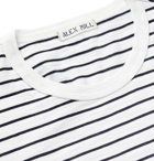 Alex Mill - Striped Slub Cotton-Jersey T-Shirt - Blue