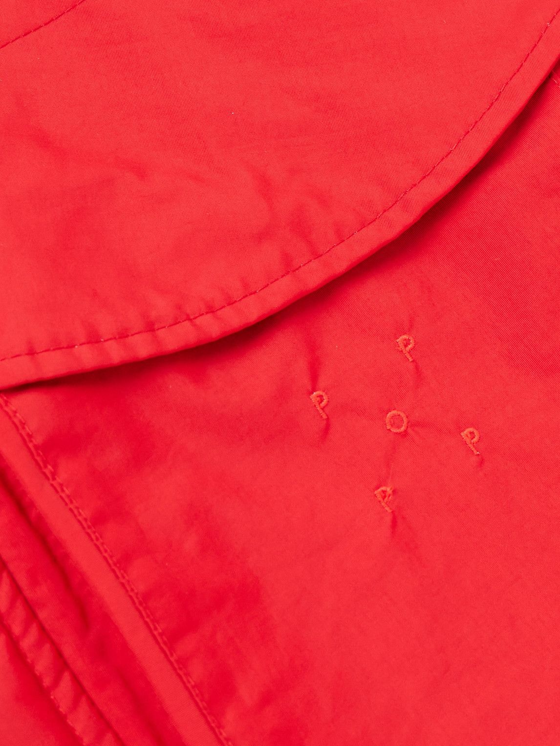 Pop Trading Company - Nautical Logo-Embroidered Nylon Jacket - Red