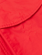 Pop Trading Company - Nautical Logo-Embroidered Nylon Jacket - Red