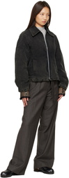 OUR LEGACY Black Cinched Jacket