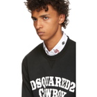 Dsquared2 Black Cowboy Sweatshirt