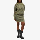 Wood Wood Women's Terrie Moulinere Knit Jumper in Dark Grey