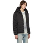 Canada Goose Black Down Lodge Hooded Jacket