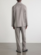 Derek Rose - Ledbury 96 Printed Cotton-Poplin Pyjama Set - Brown