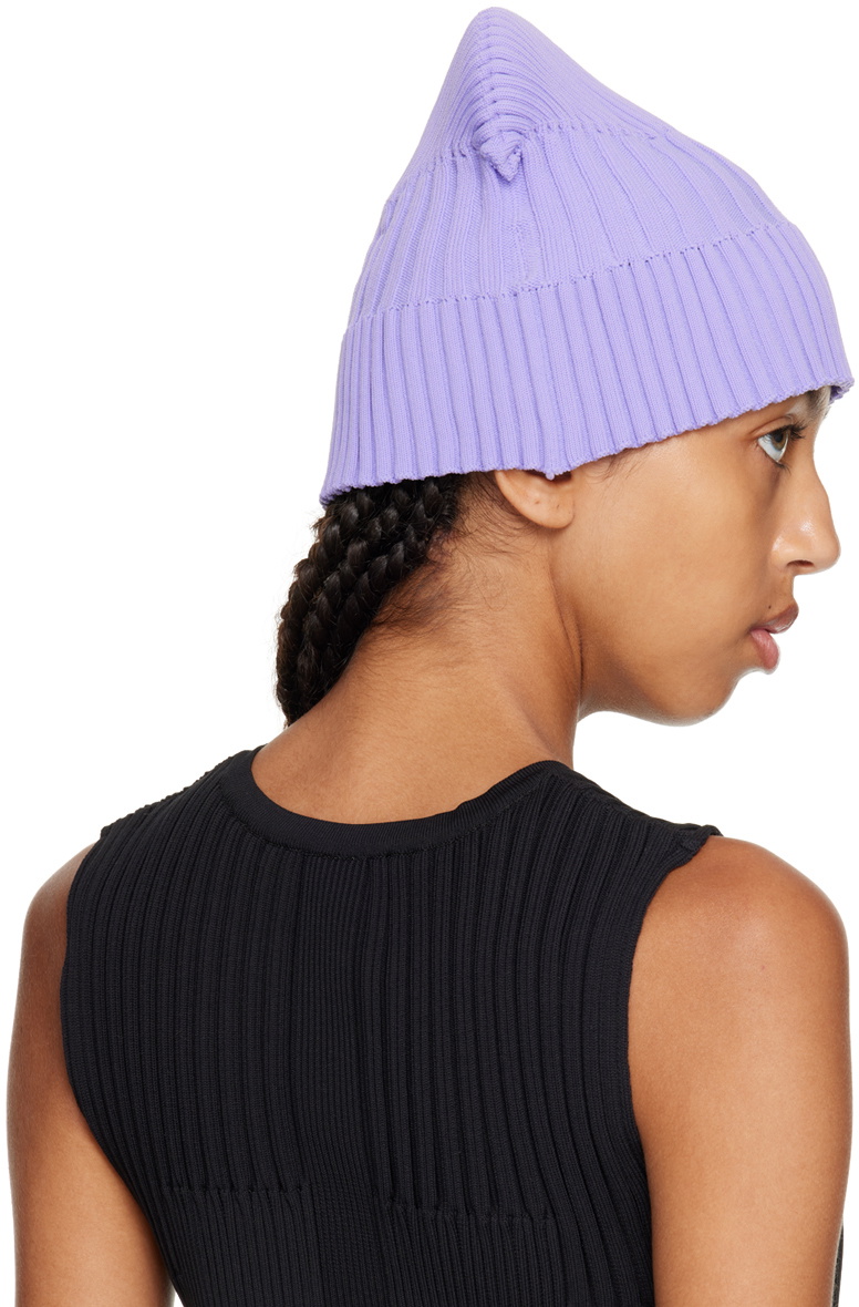 CFCL Purple Fluted Beanie