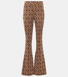 Diane von Furstenberg Greg printed flared pants