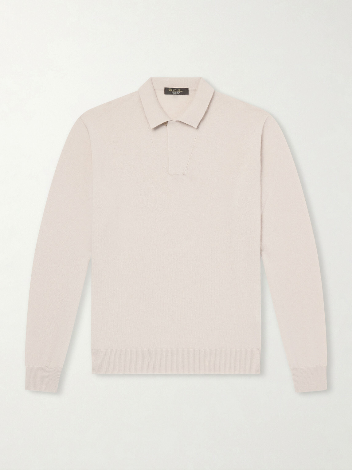 Loro Piana - Sergio Cashmere Polo Sweater - Neutrals