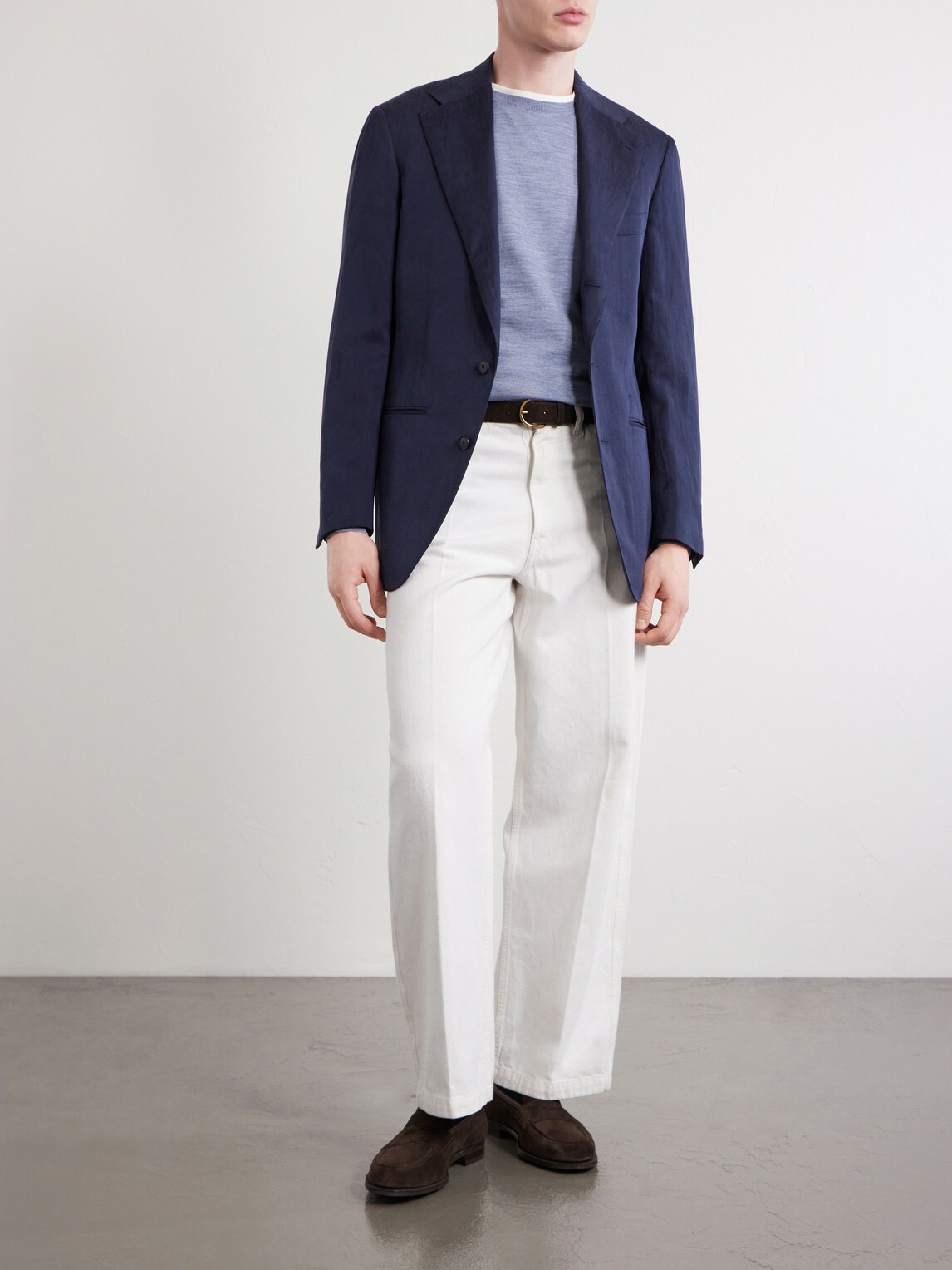 William Lockie - Virgin Wool Sweater - Gray
