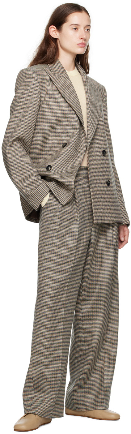 Teurn Studios SSENSE Exclusive Beige Owen Blazer
