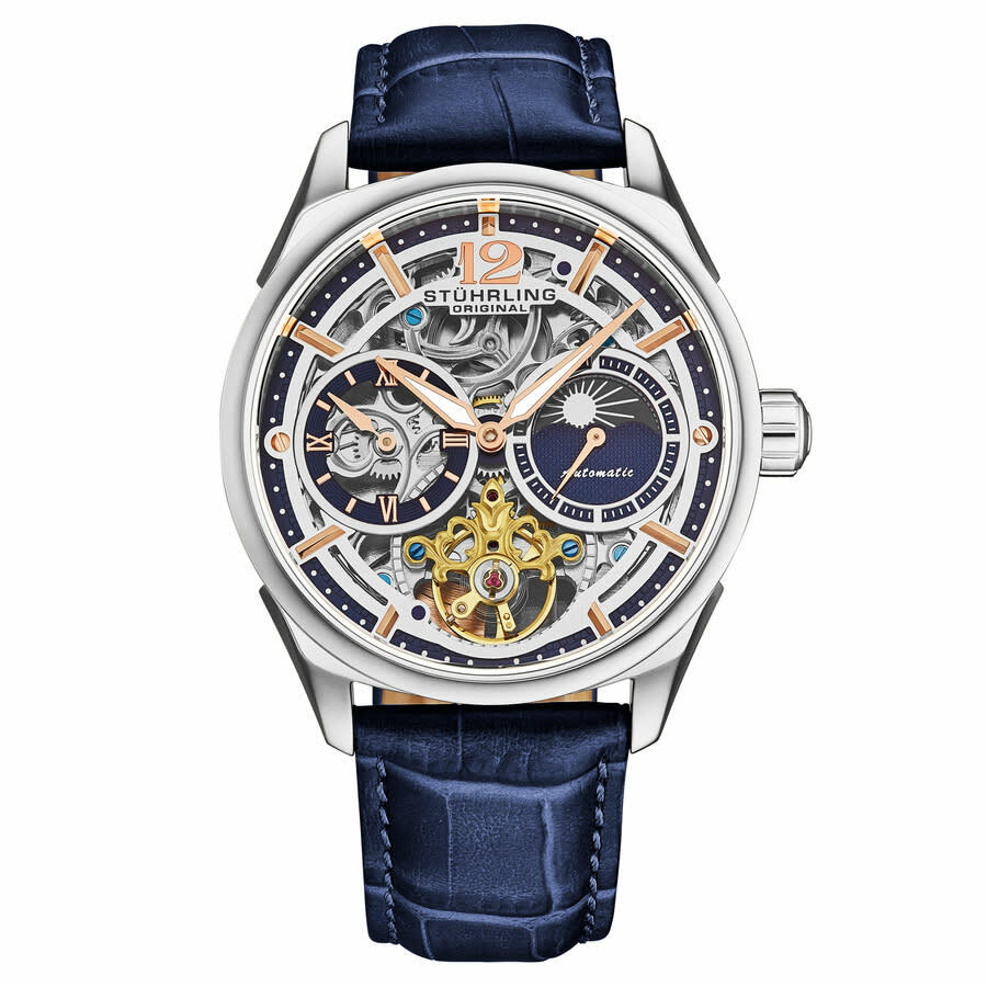 Stuhrling Original Legacy Chronograph Automatic Rose Gold  display picture 3