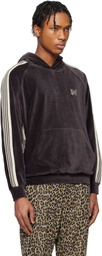 NEEDLES Black Track Hoodie
