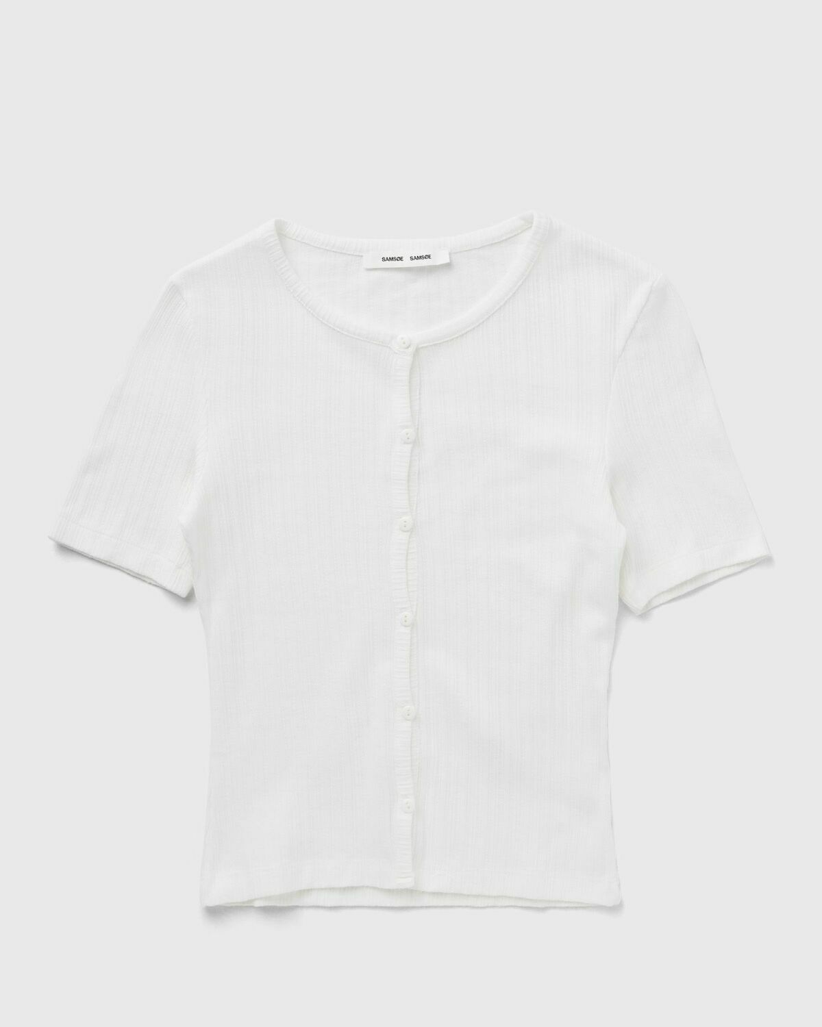 Samsøe & Samsøe SAJUNI SS CARDIGAN 15277 White Womens Shortsleefe