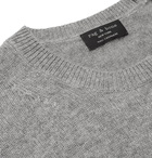 rag & bone - Haldon Mélange Cashmere Sweater - Gray