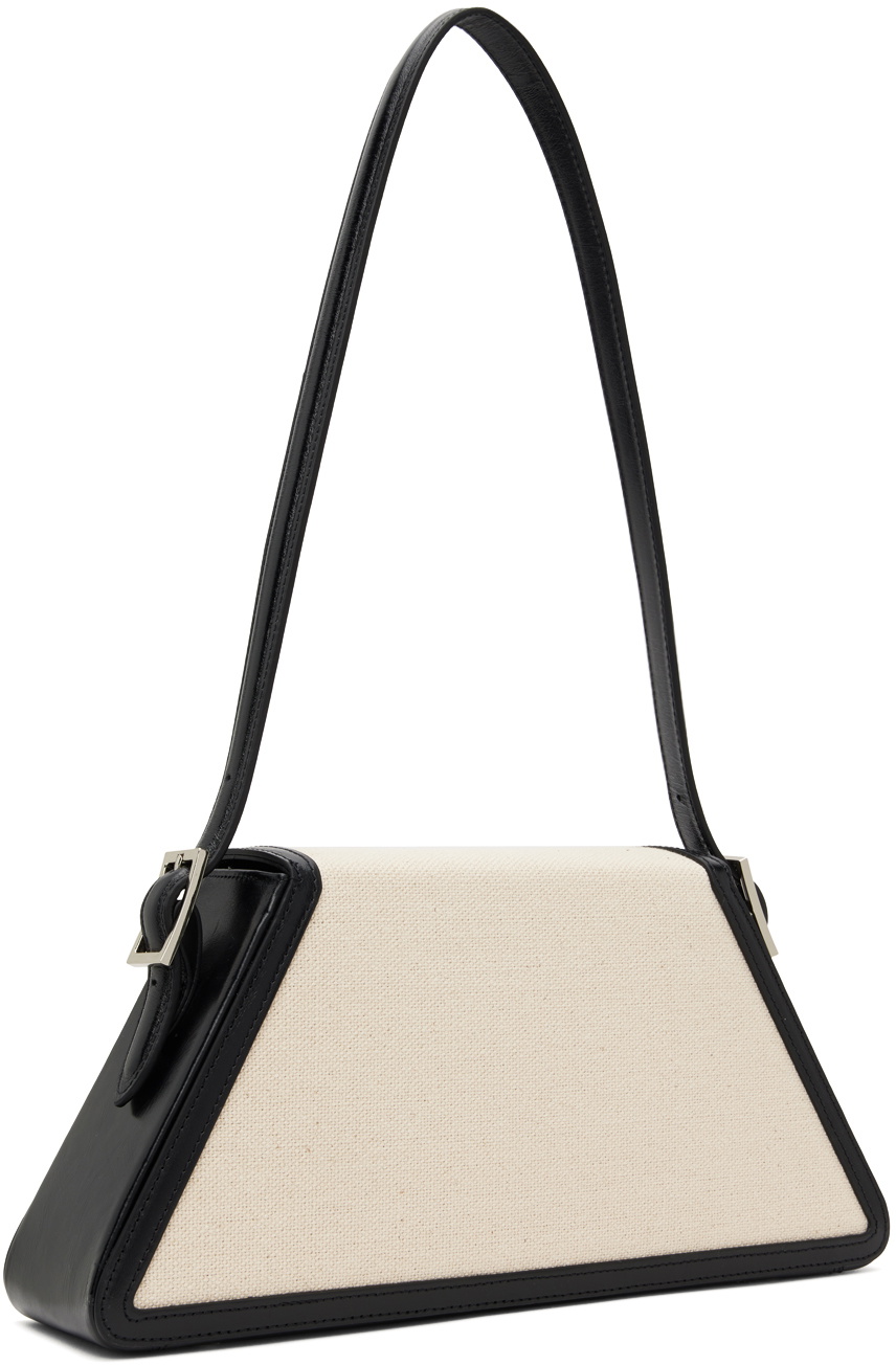 Blossom Beige & Black Tweedy Bag