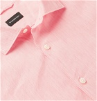 Ermenegildo Zegna - Slub Linen and Cotton-Blend Shirt - Pink