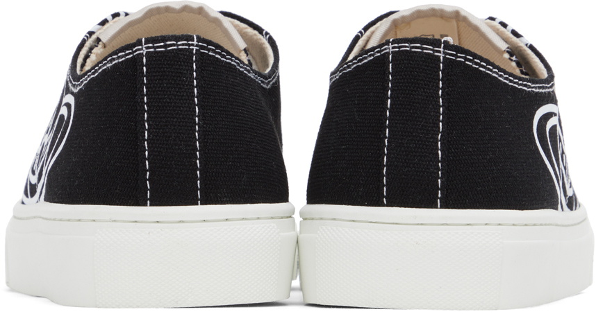 Vivienne Westwood Black Plimsoll 2.0 Low Top Sneakers