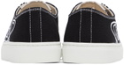 Vivienne Westwood Black Plimsoll 2.0 Low Top Sneakers