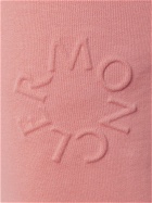 MONCLER - Embossed Logo Cotton Sweatpants