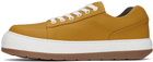 Sunnei Yellow Leather Dreamy Low Sneakers