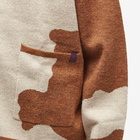 ICECREAM Men's Cow Cardigan in Brown