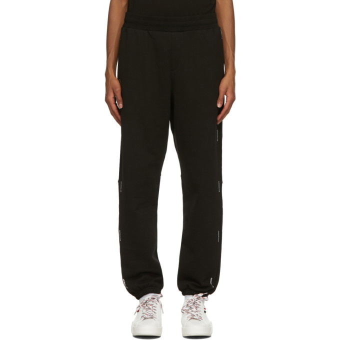 Photo: Moncler Black French Terry Lounge Pants