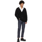 Acne Studios Black Wool and Cashmere Cardigan