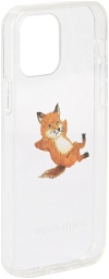 Native Union Transparent Maison Kitsune Edition Chillax Fox iPhone 12 & iPhone 12 Pro Case