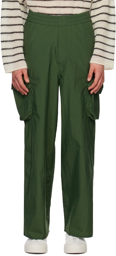 Photo: SUNNEI Green Elasticized Cargo Pants