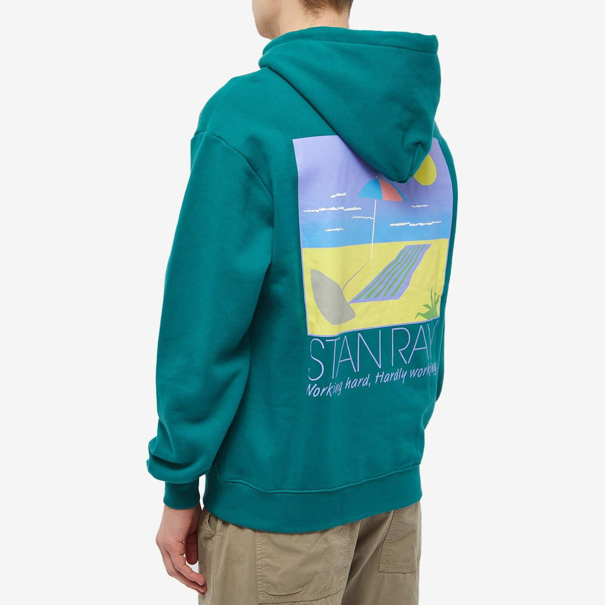 Stan Ray Men's Hardly Working Hoody in Agave