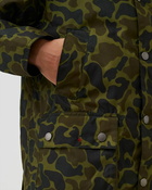 Barbour Barbour X Noah Wax Camo Green - Mens - Coats