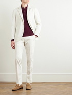 Lardini - Stretch-Cotton Suit Jacket - White