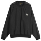 END. x Needles Track Crew Neck Shirt in Black