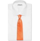Charvet - 8.5cm Silk-Jacquard Tie - Orange