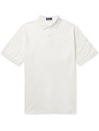 PETER MILLAR - Villa Slim-Fit Stretch Linen, Lyocell and Cotton-Blend Polo Shirt - White