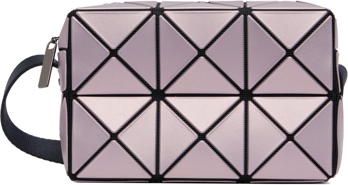 Bao Bao Issey Miyake Grey Flipper Wallet Bao Bao Issey Miyake