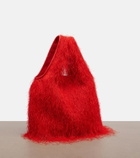 Dries Van Noten Marche Medium fringed top-handle bag