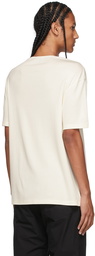 Lemaire Off-White Fine Rib T-Shirt