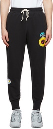 Nike Black Cotton Lounge Pants