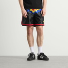 Adidas Men's Basketball Diamond Pack Short in Black/Collegiate Red
