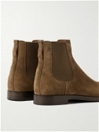 Zegna - Torino Suede Chelsea Boots - Brown