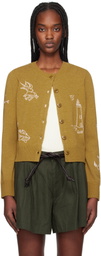 SEA NY Yellow Clyde Cardigan