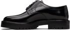 Maison Margiela Black Tabi Lace-Up Derbys