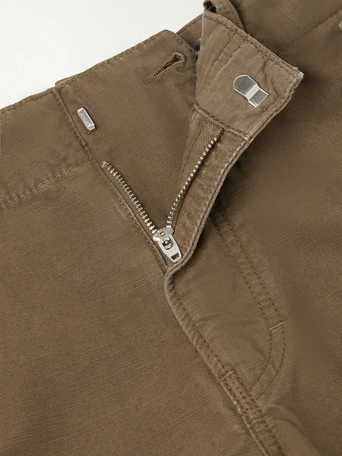 Jeanerica - Monti Straight-Leg Cotton Shorts - Brown