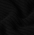 Club Monaco - Ribbed Wool Cardigan - Black